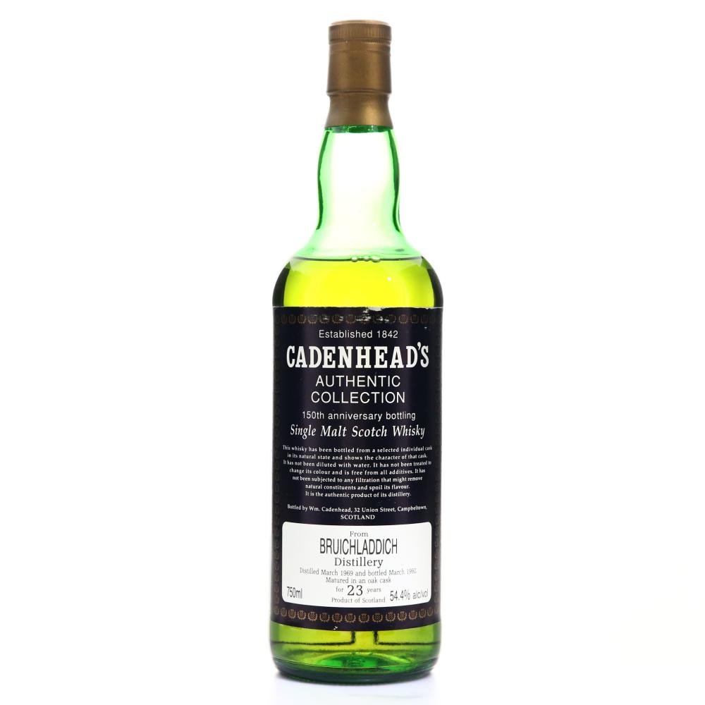 Bruichladdich 1969 Cadenhead's 23 Year Old / 150th Anniversary