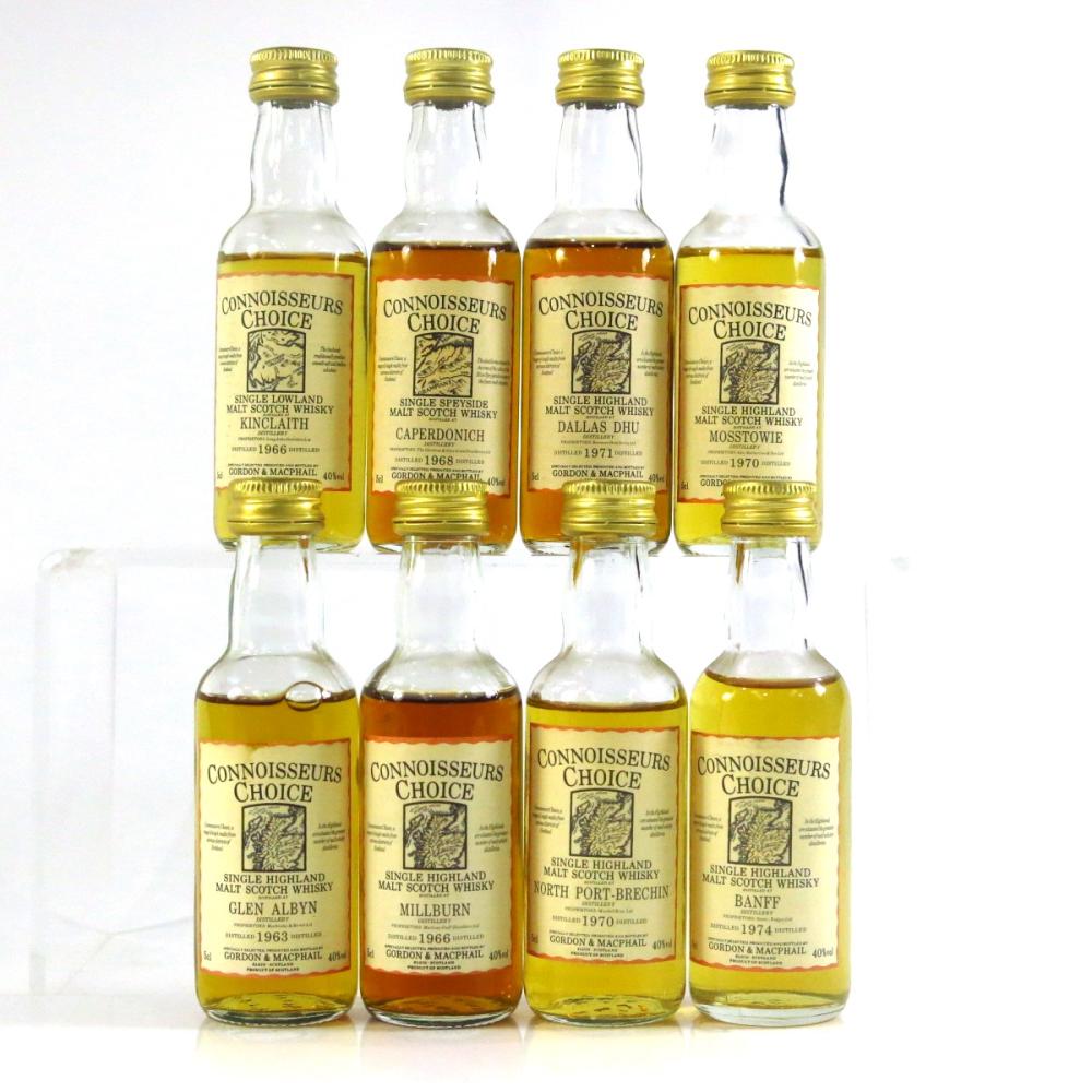 Gordon and MacPhail Closed Distillery Miniature Selection x 8