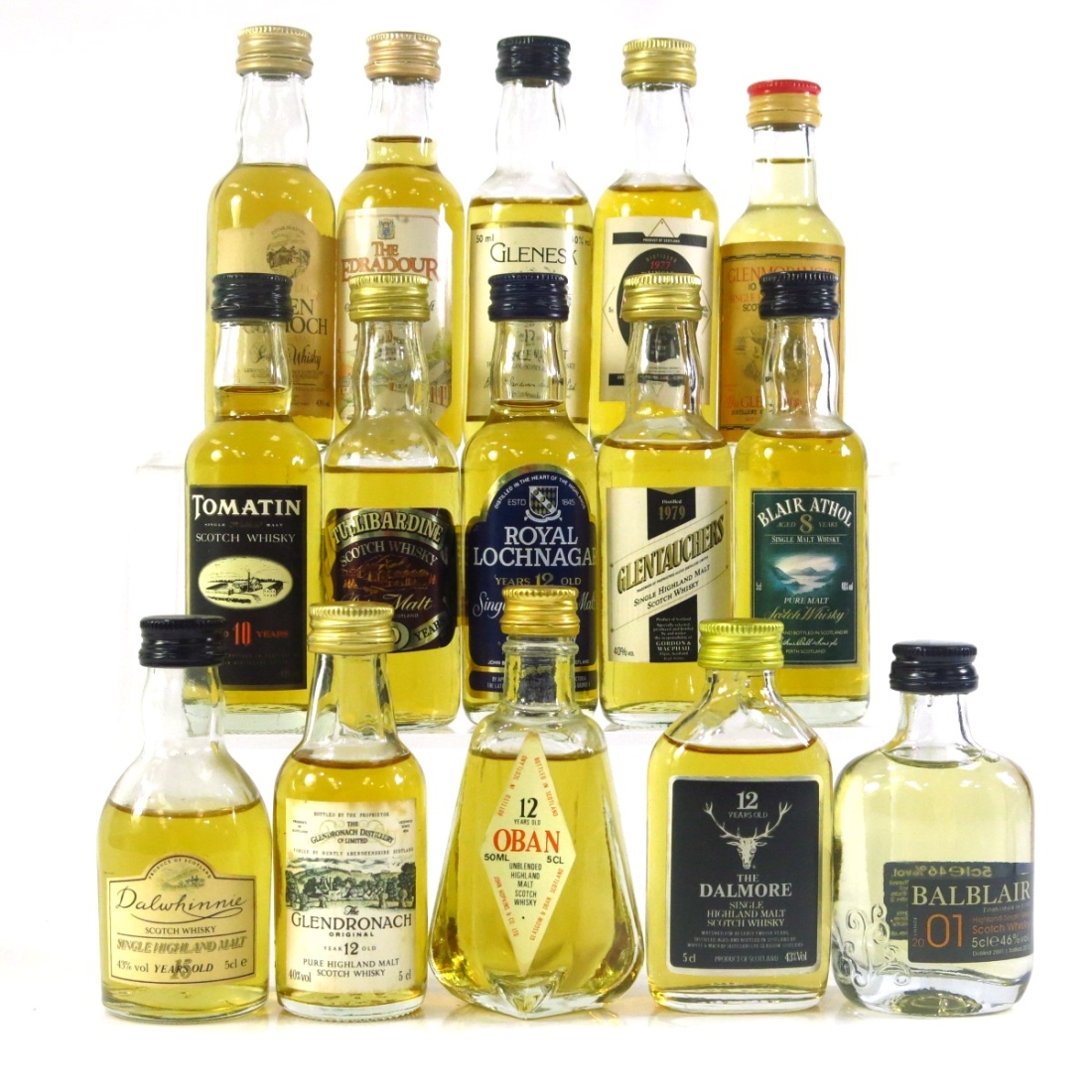 Highland Miniature Selection x 15