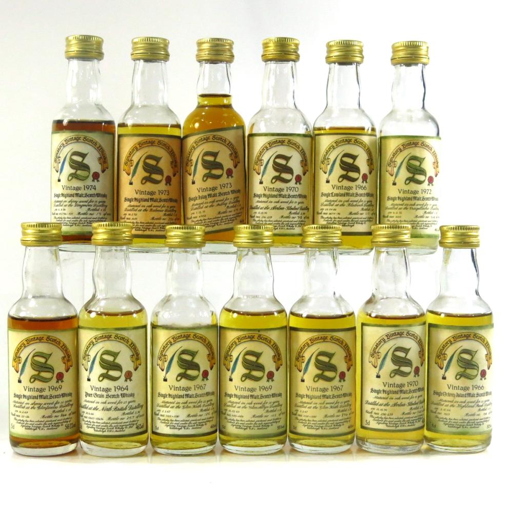 Signatory Vintage Miniature Selection 13 x 5cl