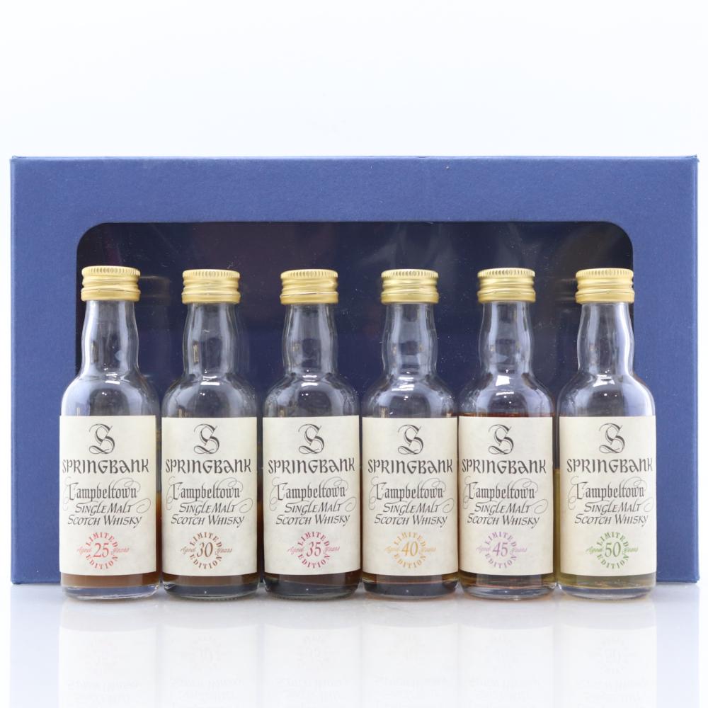 Springbank Millennium Collection Miniatures 6 x 5cl