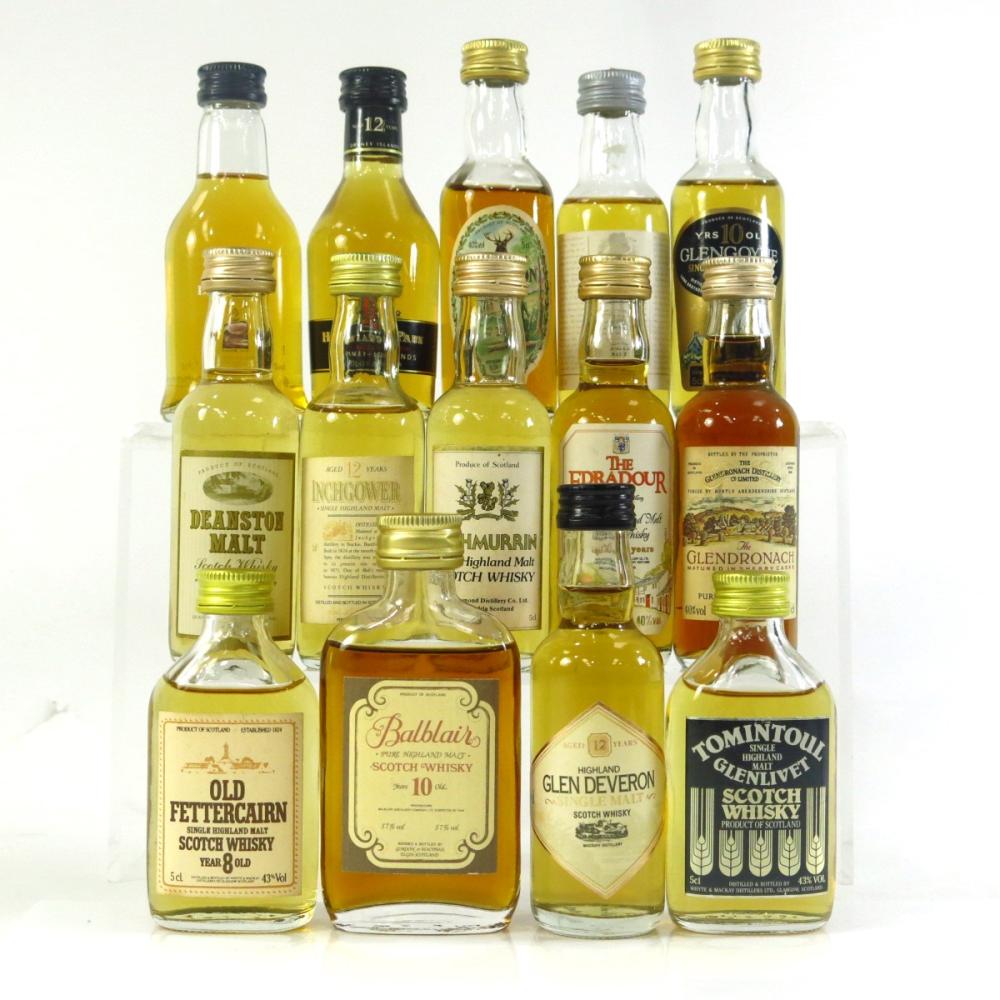 Highland Miniature Selection x 14