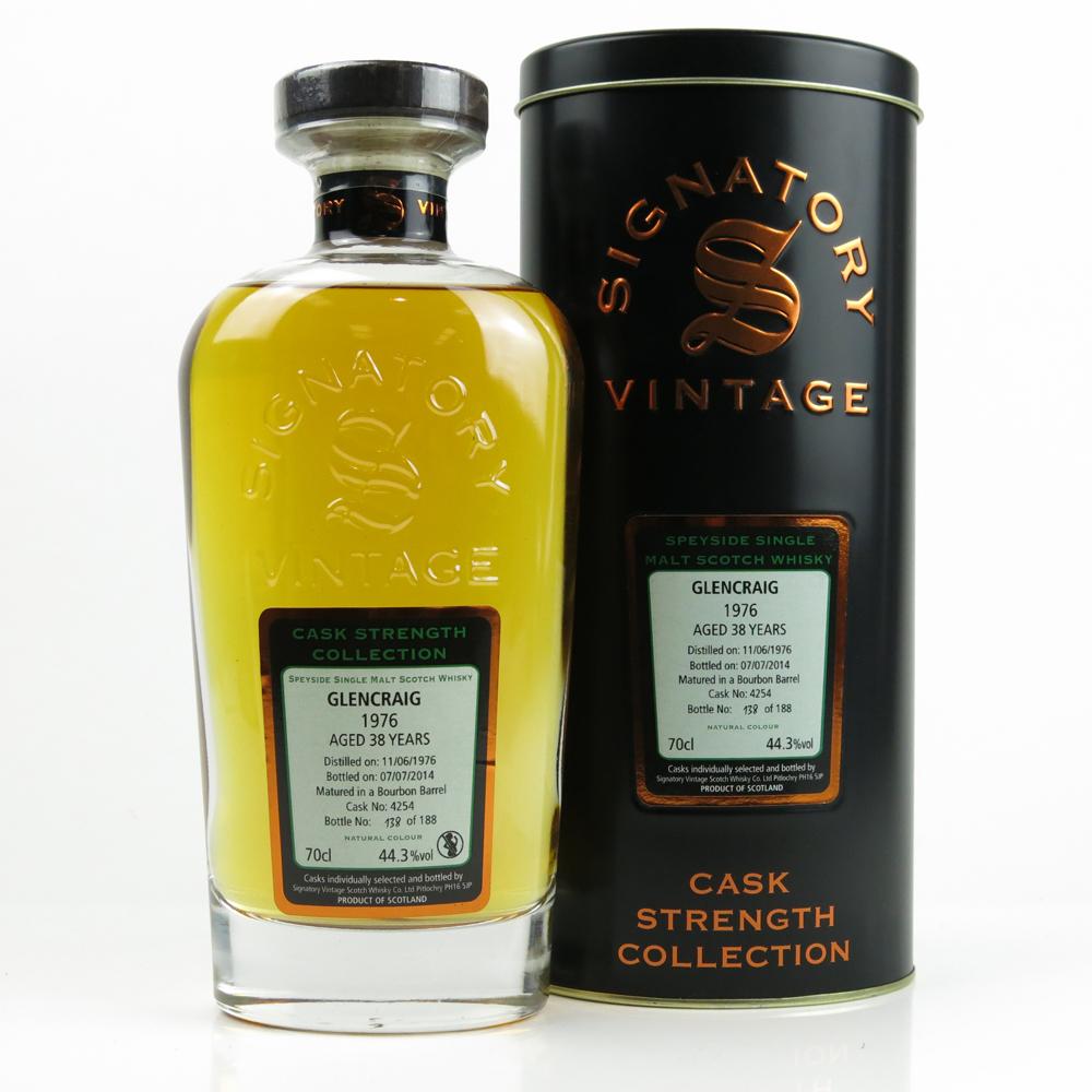 Glencraig / Glenburgie 1976 Signatory Vintage 38 Year Old