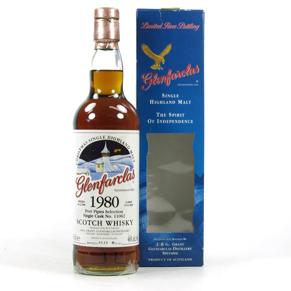 Glenfarclas 1980 Port Pipe 25 Year Old