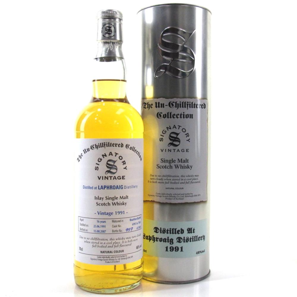 Laphroaig 1991 Signatory Vintage 16 Year Old
