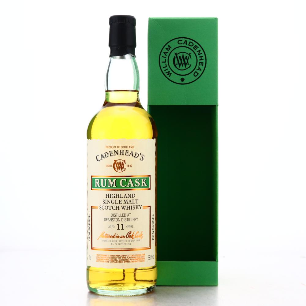 Deanston 2008 Cadenhead's 10 Year Old Rum Cask