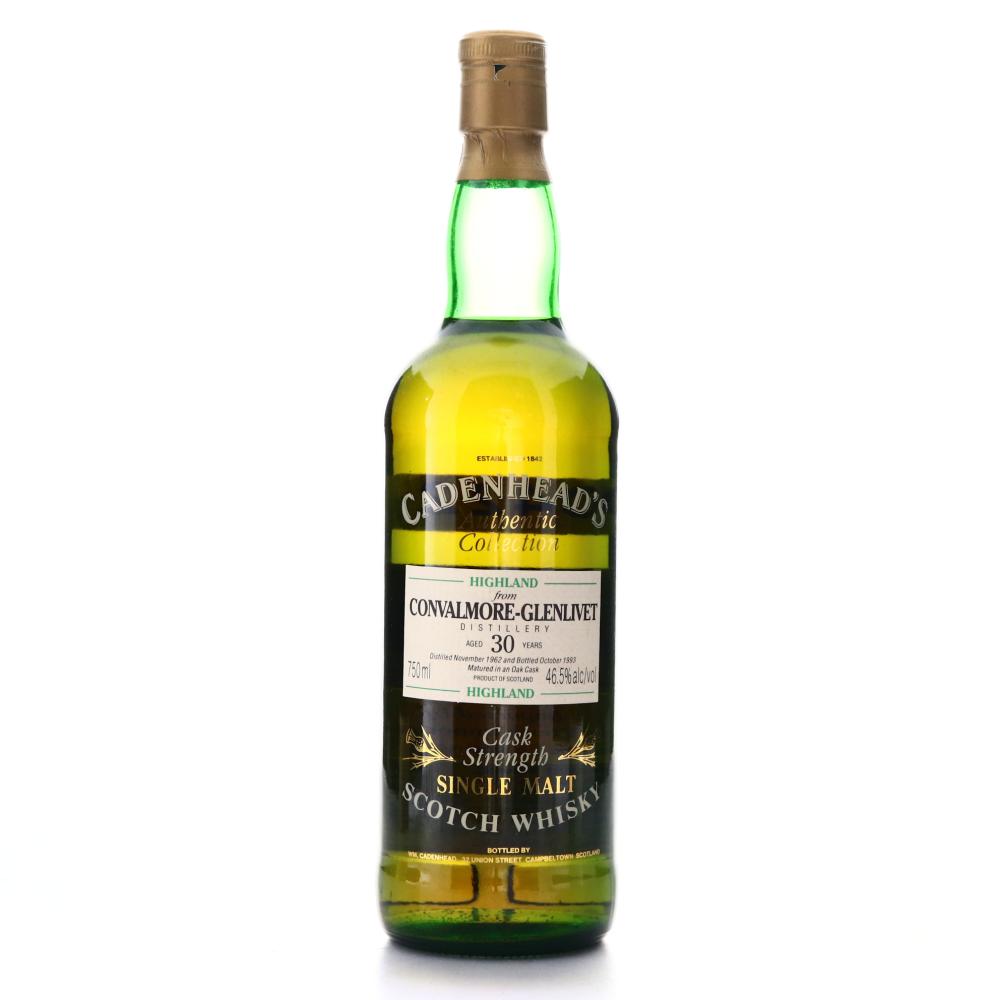 Convalmore 1962 Cadenhead's 30 Year Old 75cl / US Import