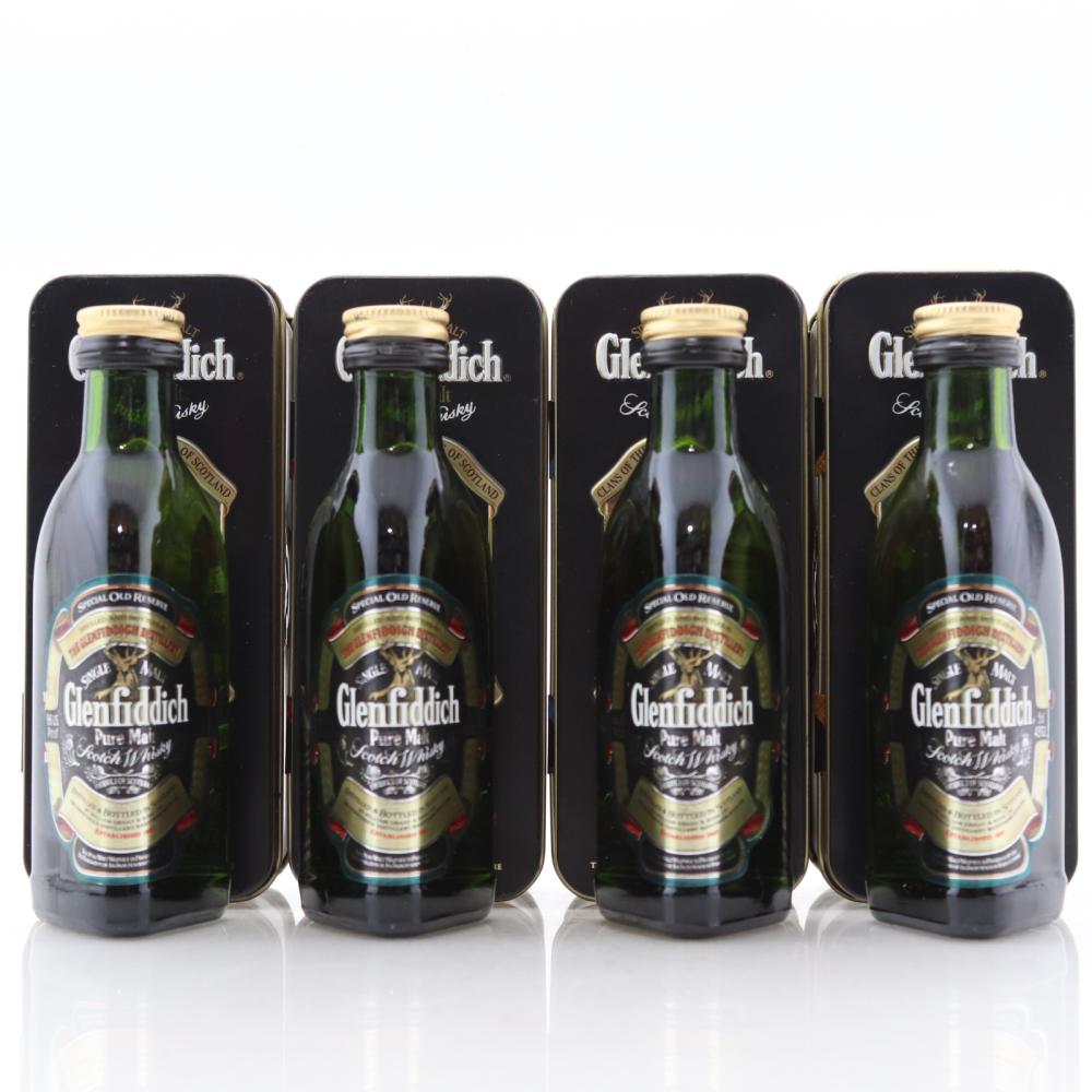 Glenfiddich Clans of the Highlands Miniature Selection 4 x 5cl