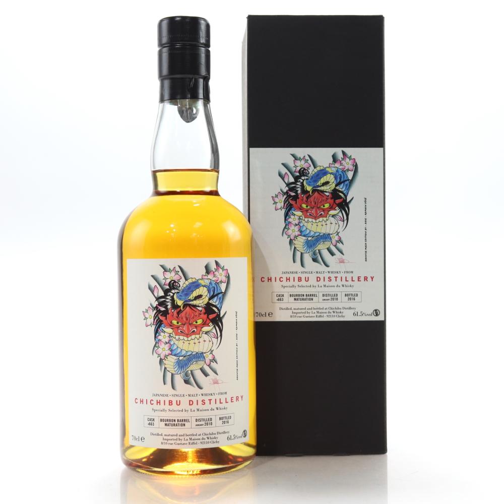 Chichibu 2010 Ichiro's Single Malt Cask #663 / Hannya Mask Edition #1, LMDW