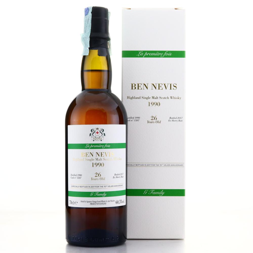 Ben Nevis 1990 Drop by Drop 26 Year Old / Velier 70th Anniversary
