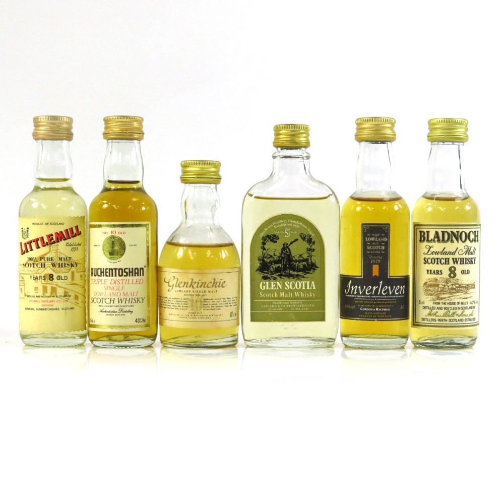 Lowland & Campbeltown Miniature Selection x 6