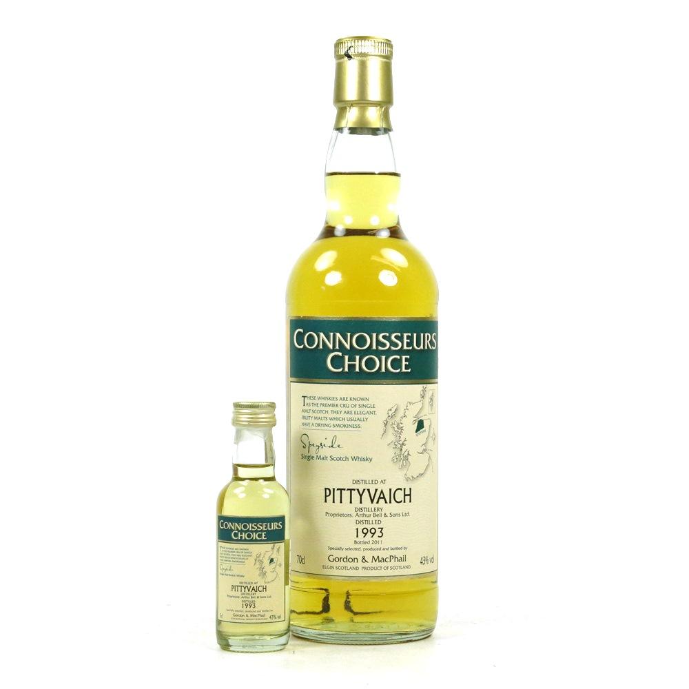 Pittyvaich 1993 Gordon and Macphail 18 Year Old and Miniature