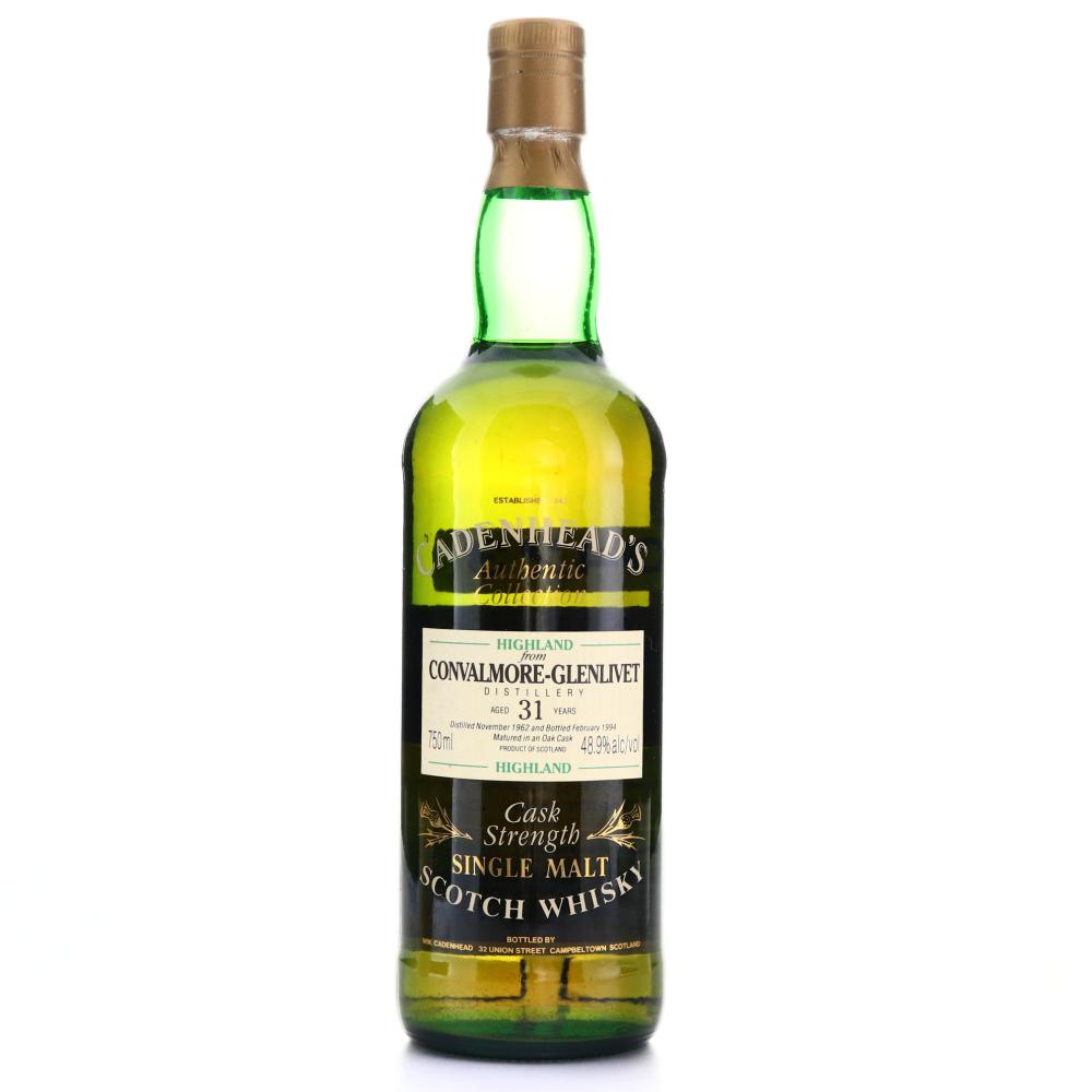 Convalmore 1962 Cadenhead's 31 Year Old 75cl / US Import