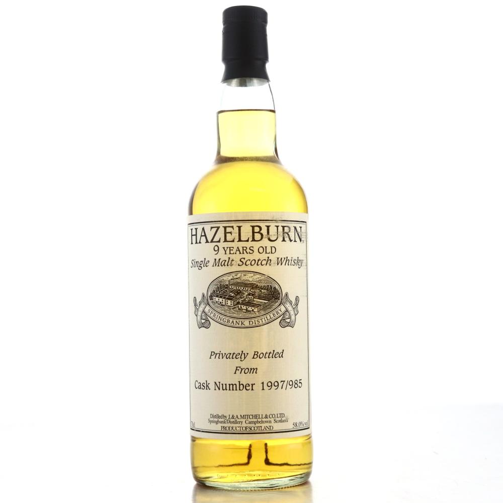 Hazelburn 1997 Private Cask 9 Year Old #1997/985