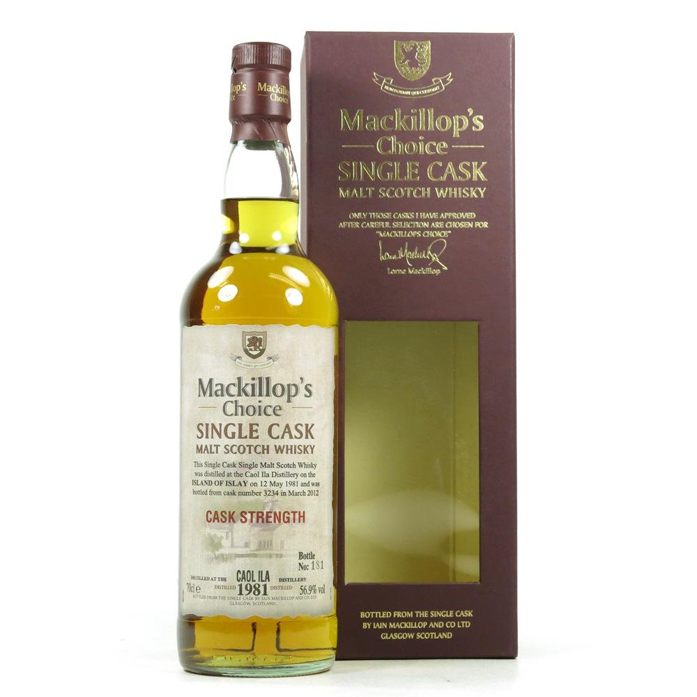 Caol Ila 1981 Mackillop's Choice 30 Year Old