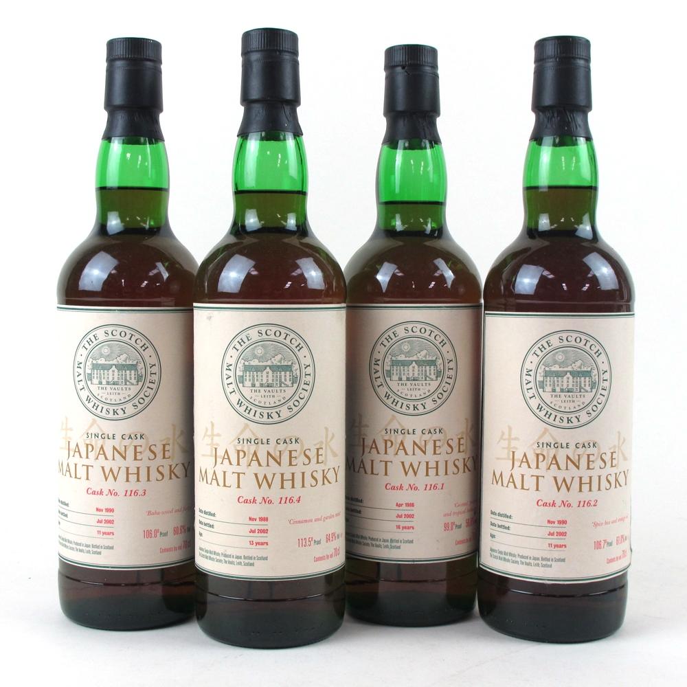 Yoichi SMWS Collection Bottles 116.1-4 / 4 x 70cl