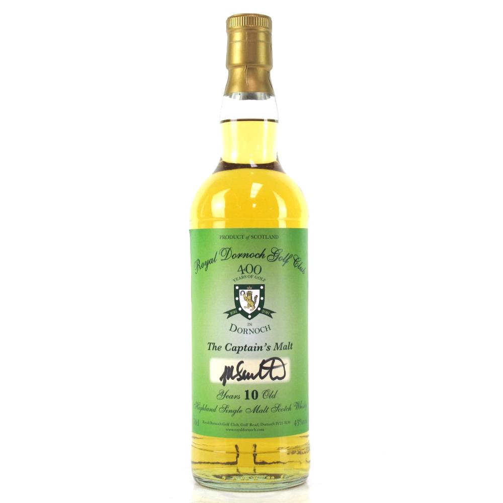 Royal Dornoch Golf Club 10 Year Old Highland Single Malt / 400 Years in Dornoch