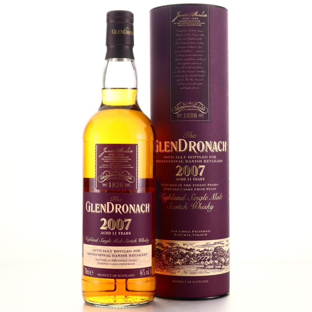 Glendronach 2007 Sherry Cask 11 Year Old / Danish Retail Exclusive