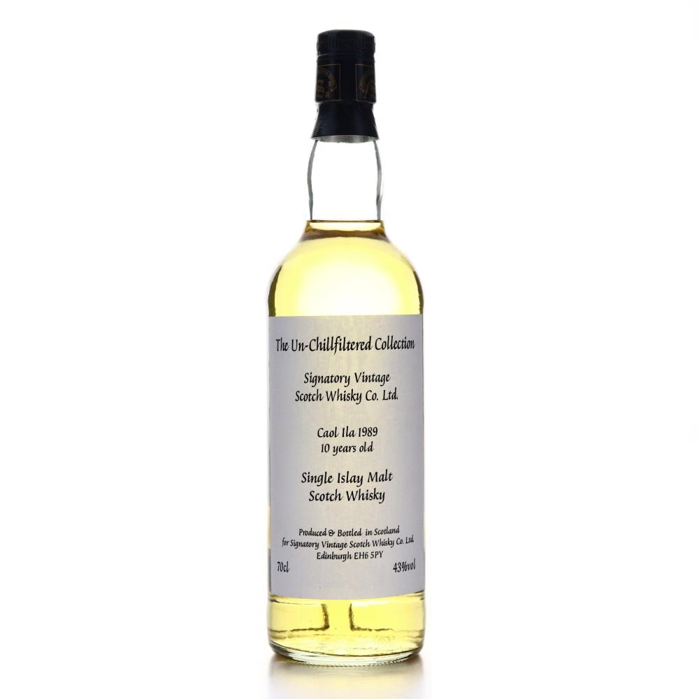 Caol Ila 1989 Signatory Vintage 10 Year Old