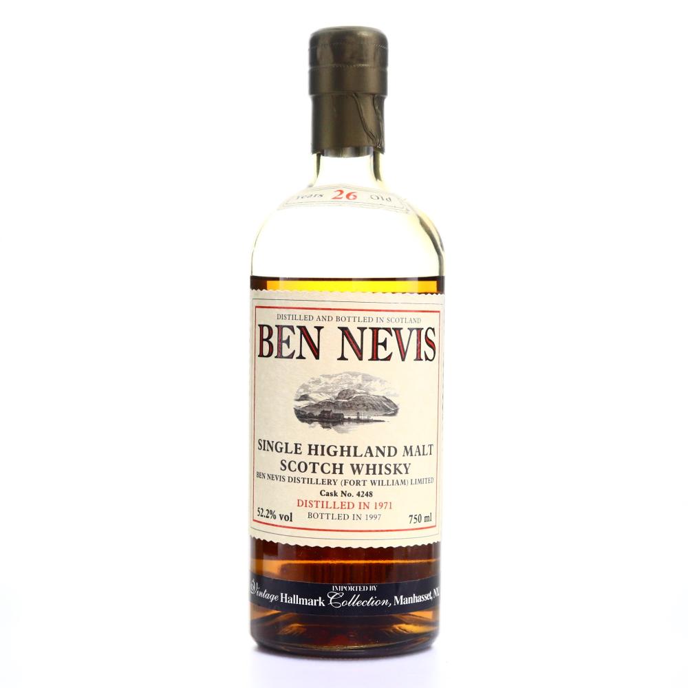 Ben Nevis 1971 Single Cask 26 Year Old #4248 75cl / US Import