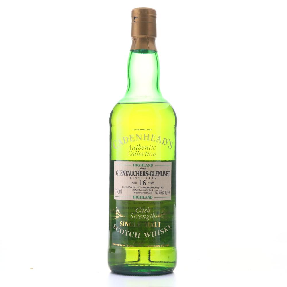 Glentauchers 1977 Cadenhead's 16 Year Old 75cl / US Import
