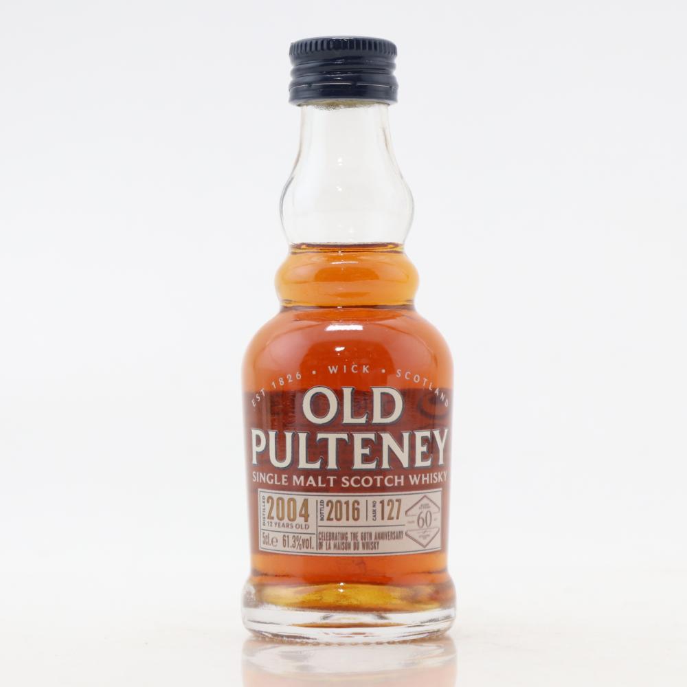 Old Pulteney 2004 Single Cask 12 Year Old #127 Miniature 5cl / LMDW 60th Anniversary