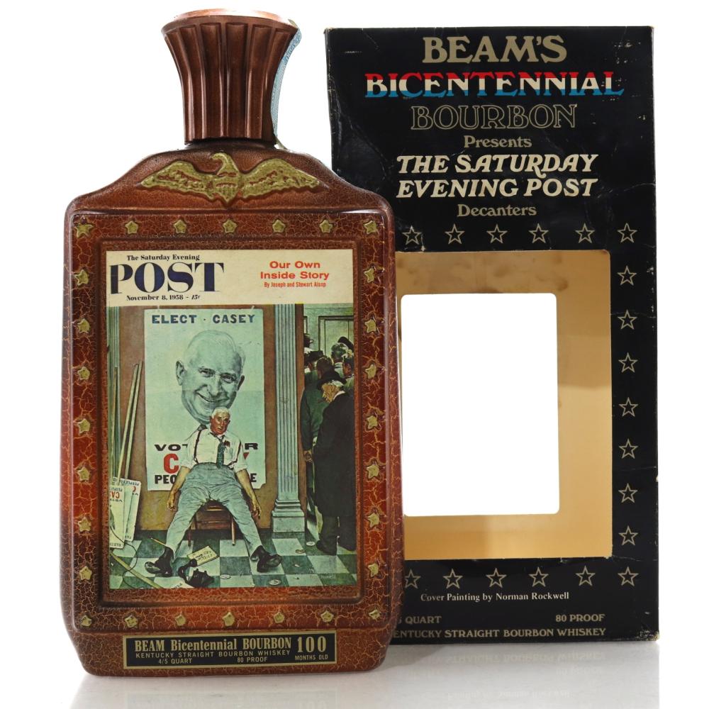 Jim Beam Bicentennial Bourbon Decanter 1976