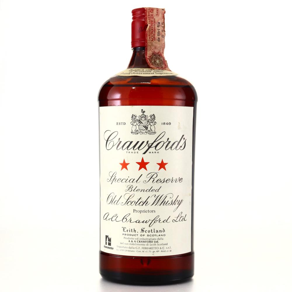 Crawford's Three Star 1970s / Ferraretto Import