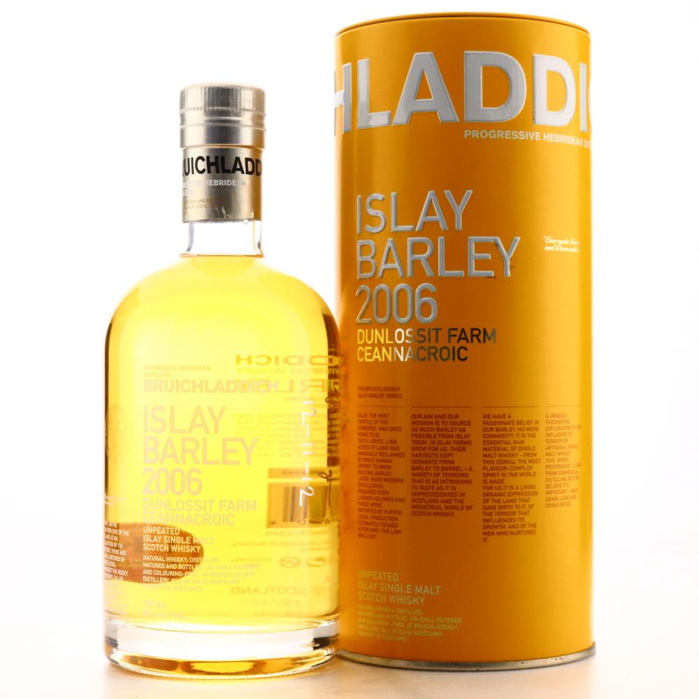 Bruichladdich 2006 Islay Barley / Dunlossit Farm - Signed