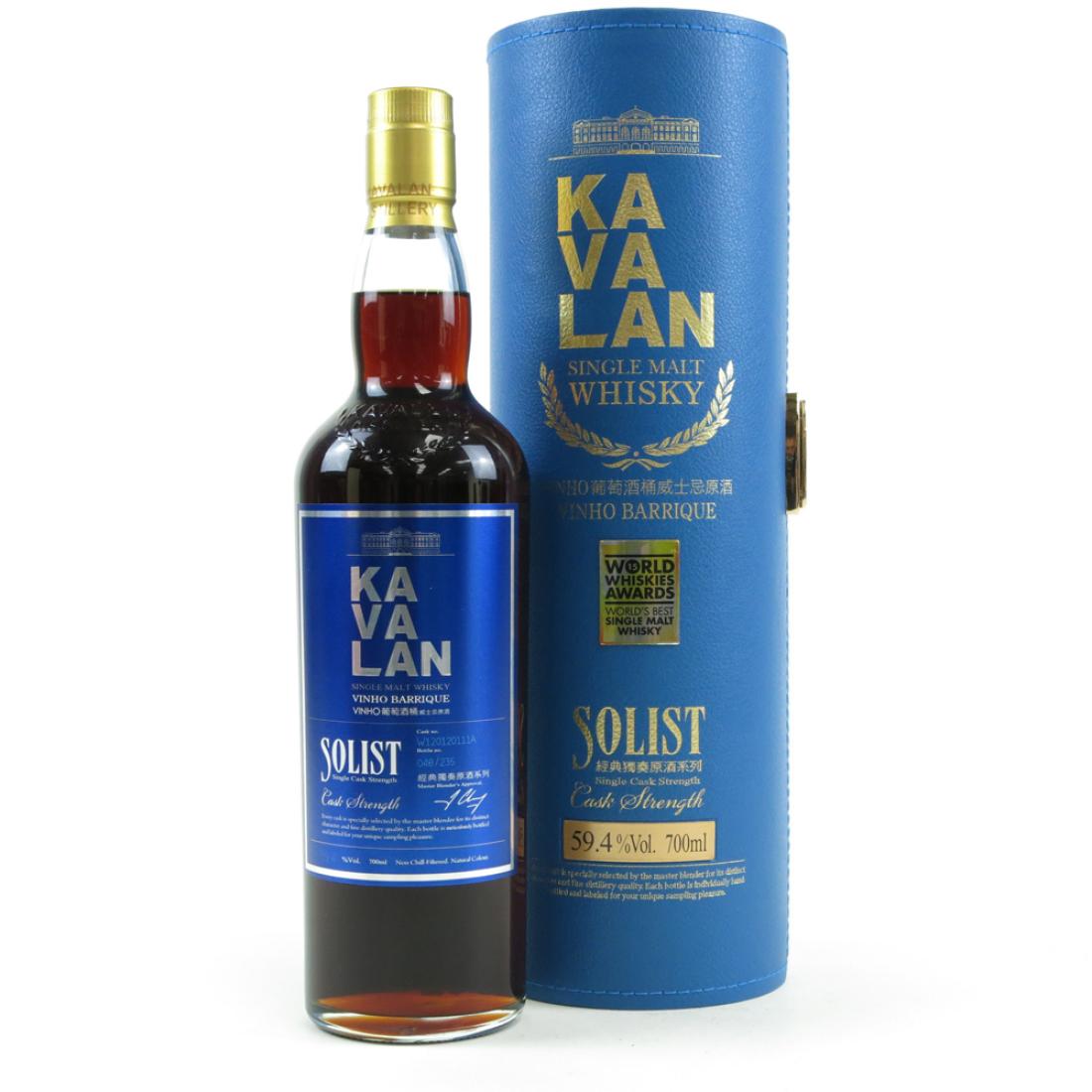 Kavalan Solist Cask Strength Sherry Cask / Eva Air Whisky | Whisky