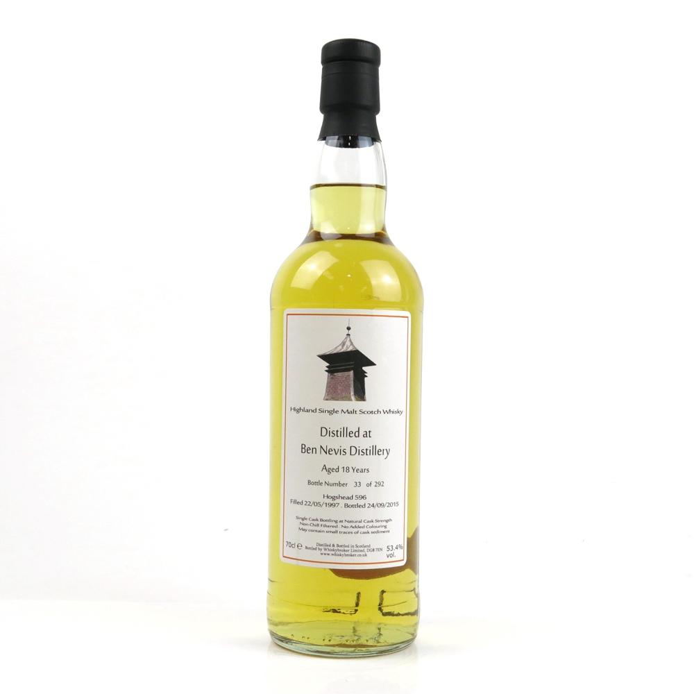 Ben Nevis 1997 Whisky Broker 18 Year Old