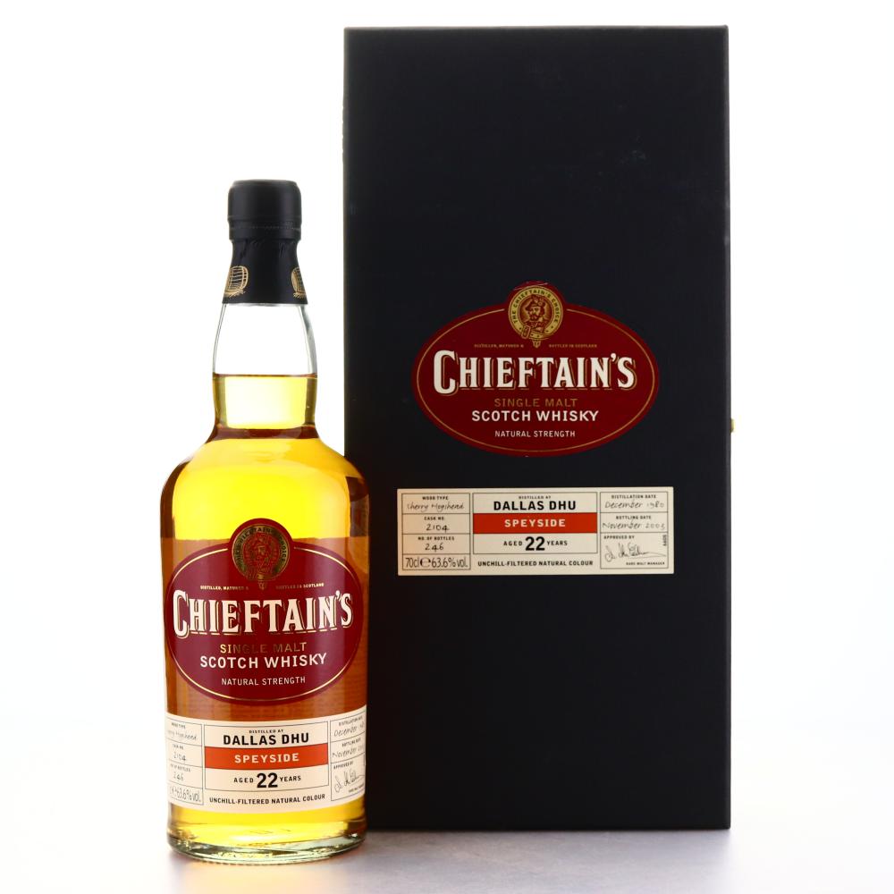 Dallas Dhu 1980 Chieftain's 22 Year Old