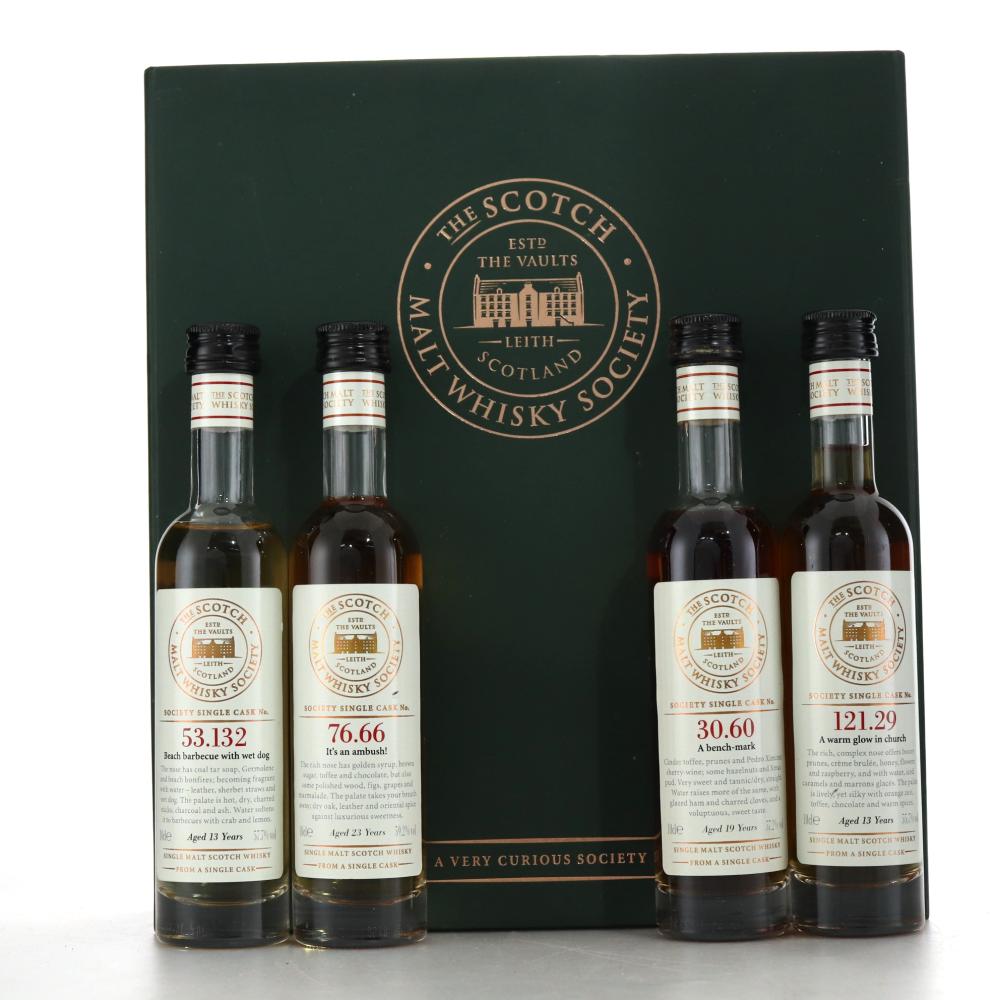 Scotch Malt Whisky Society Welcome Pack 4 x 10cl
