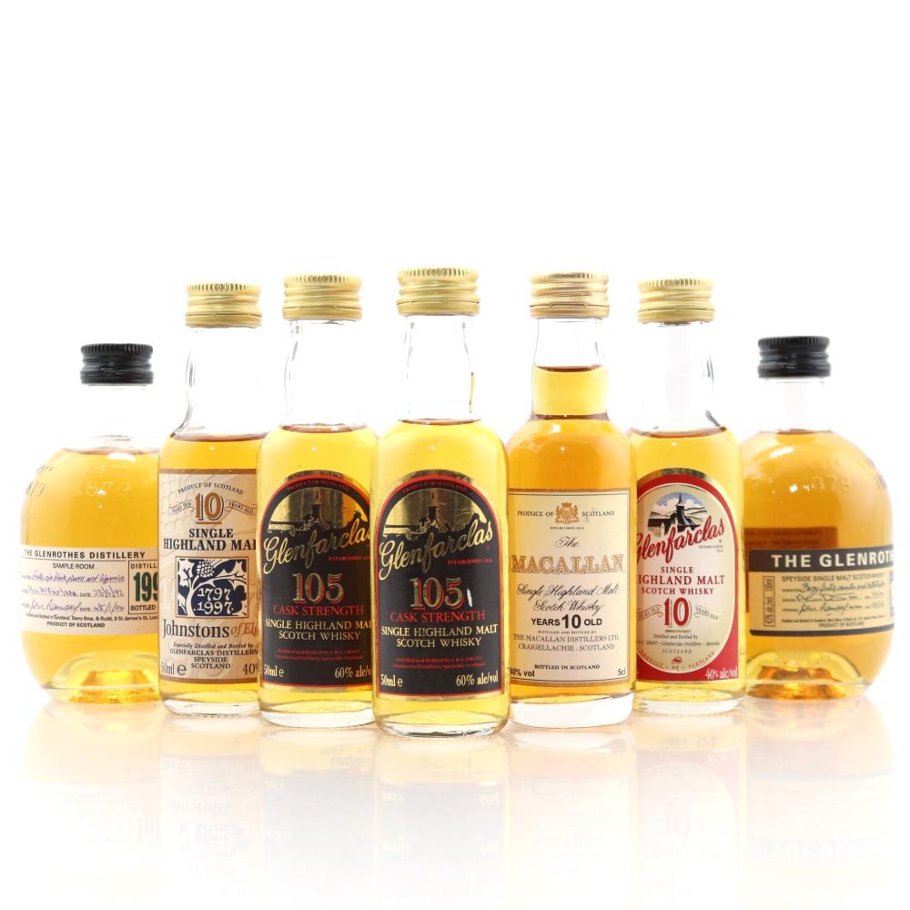 Speyside Miniature Selection 7 x 5cl & 10cl