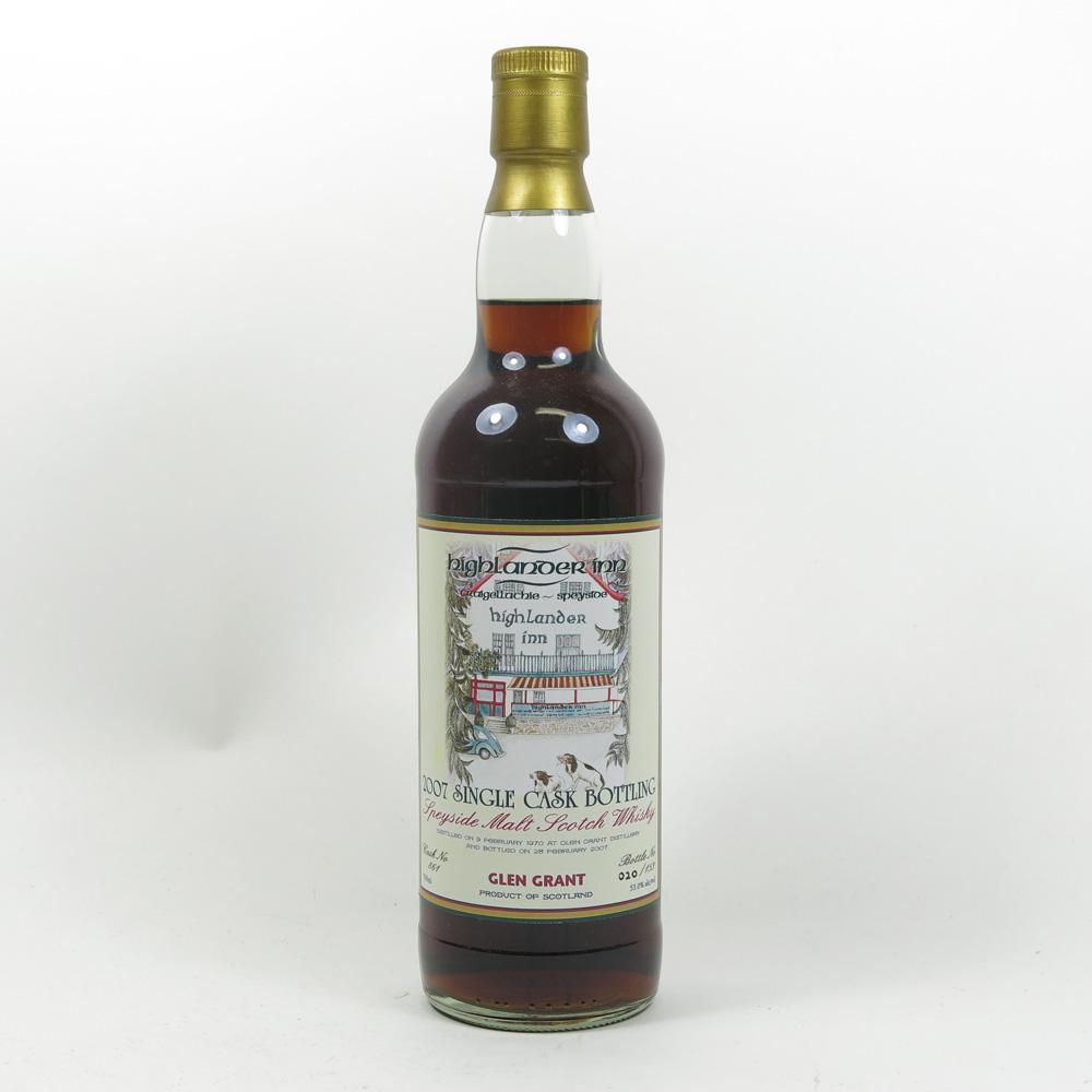 Glen Grant 1970 Highlander Inn Single Cask 37 Year Old
