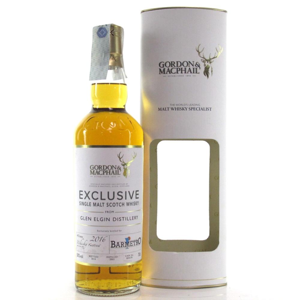Glen Elgin 2003 Gordon and MacPhail Single Cask / Milano Whisky Festival 2016