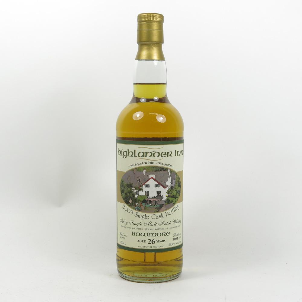 Bowmore 1982 Highlander Inn Single Cask 26 Year Old