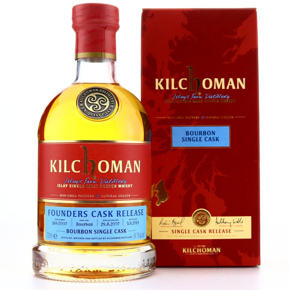 Kilchoman 2007 Single Bourbon Cask #269 / Founders Cask Release