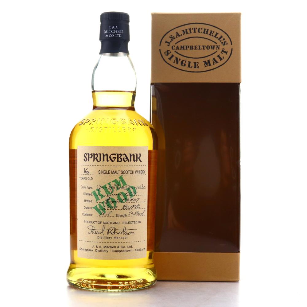 Springbank 1991 Rum Wood 16 Year Old