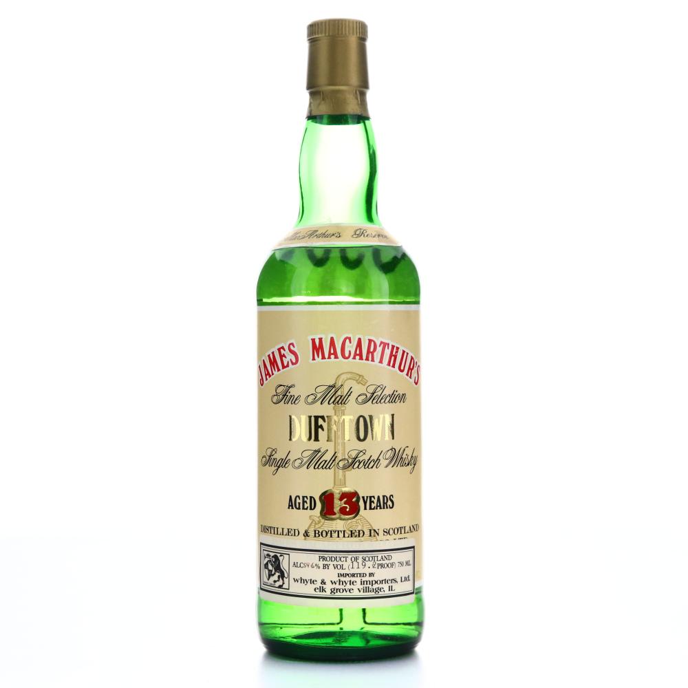 Dufftown 13 Year Old James MacArthur Cask Strength 75cl / US Import​​​​​​​