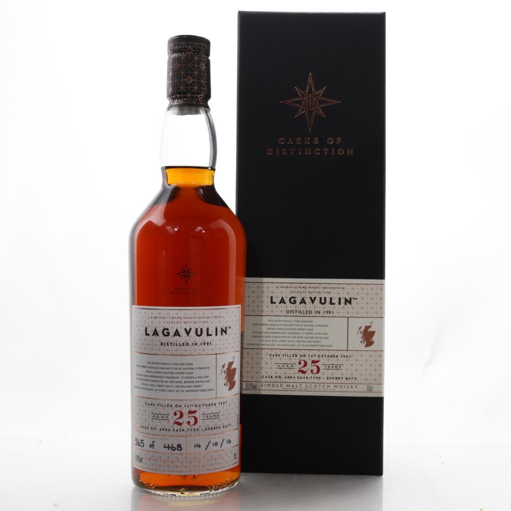 Lagavulin 1991 Casks of Distinction 25 Year Old #4884