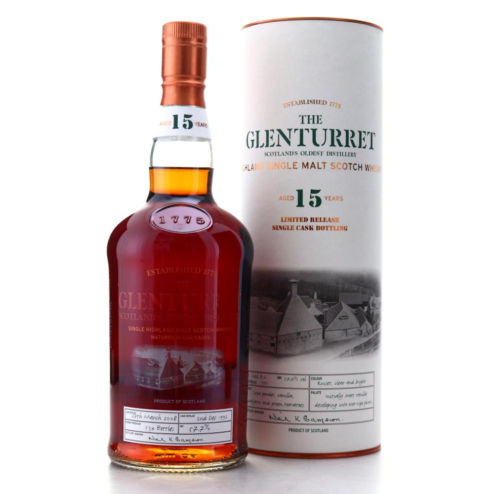 Glenturret 1992 Single Cask 15 Year Old #856