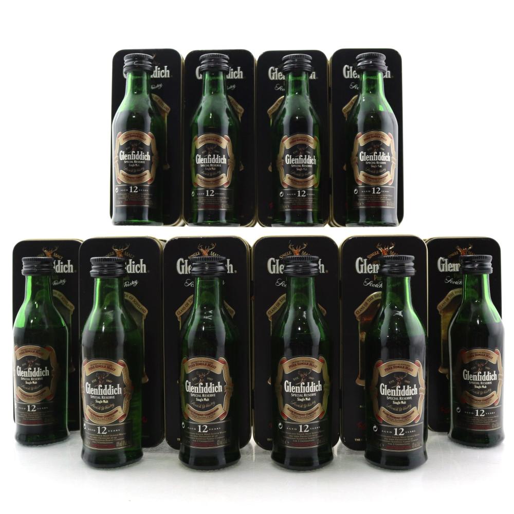 Glenfiddich Clans Of The Highlands Miniature Collection 10 x 5cl