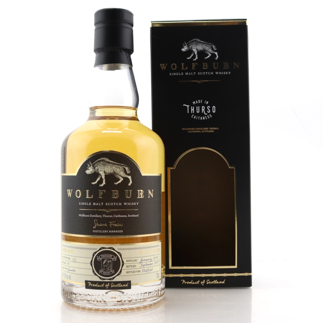 Wolfburn 2014 Private Bottling / Pot Still Austria Second Release