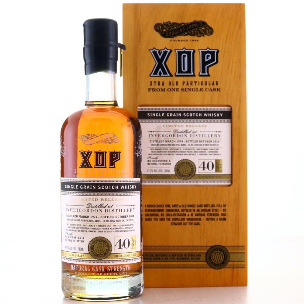 Invergordon 1974 Douglas Laing 40 Year Old XOP