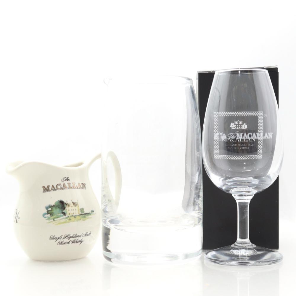 Macallan Water Jugs & Nosing Glass