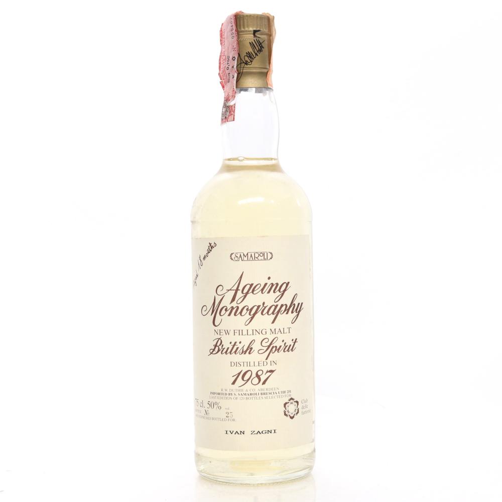Springbank 1987 Samaroli 'New Filling Malt' / Ageing Monography - Club delle Fattorie