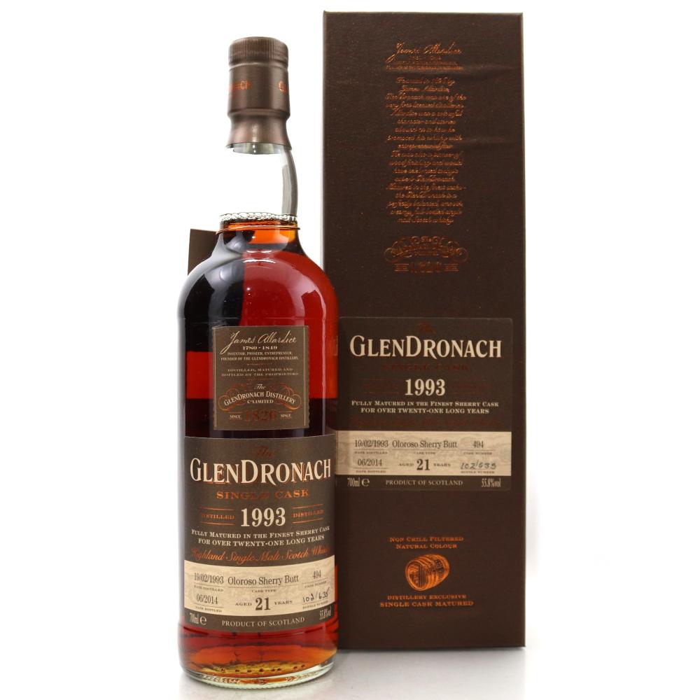 Glendronach 1993 Single Cask 21 Year Old #494