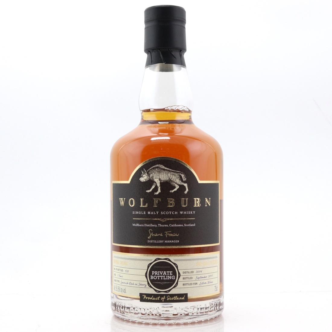 Wolfburn 2014 Private Bottling / Lillion Wine