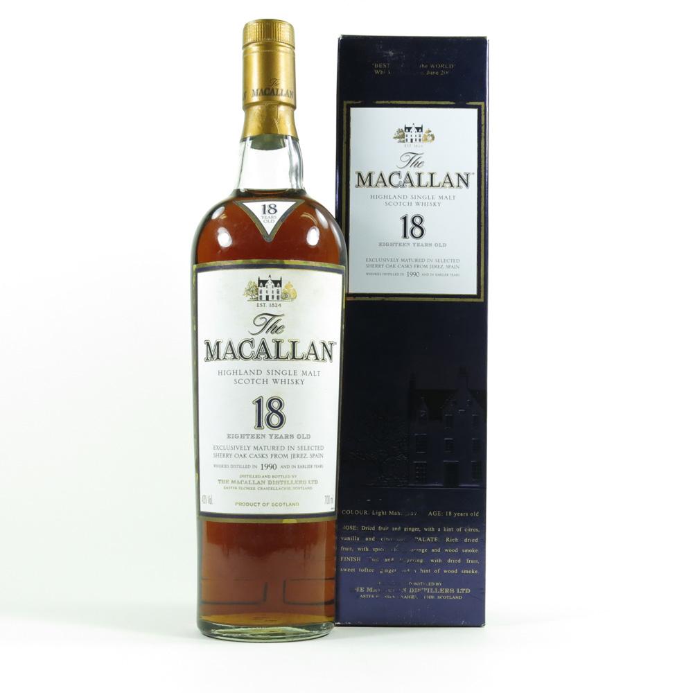 Macallan 1990 18 Year Old 